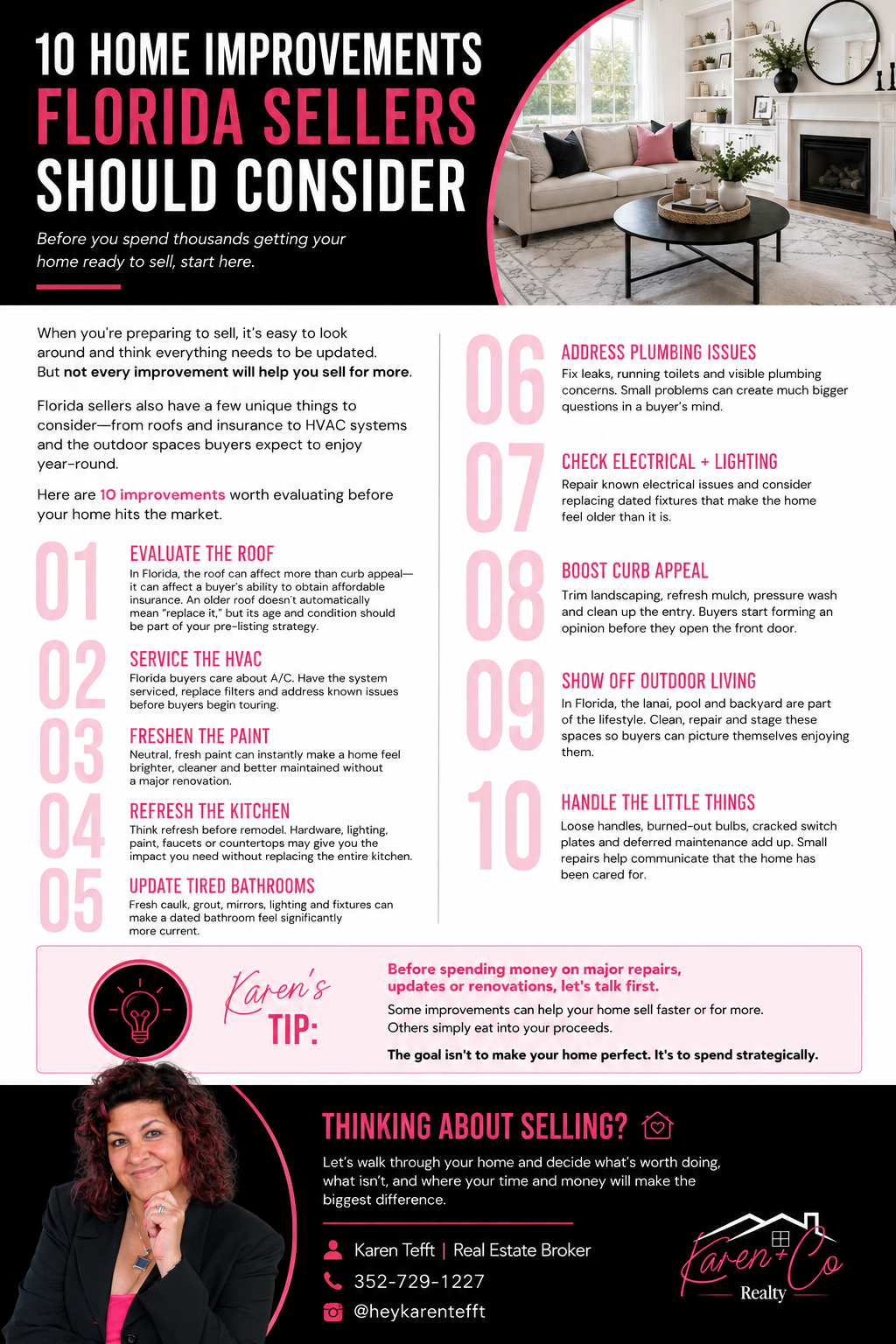 10 Home Improvements Florida Sellers Should Consider